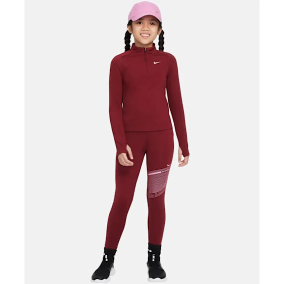 Older Kids Dri Fit Half Zip Top-Nike Clearance