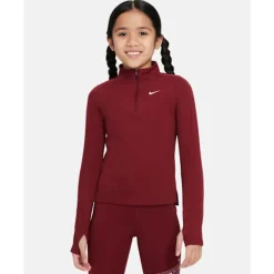 Older Kids Dri Fit Half Zip Top-Nike Clearance