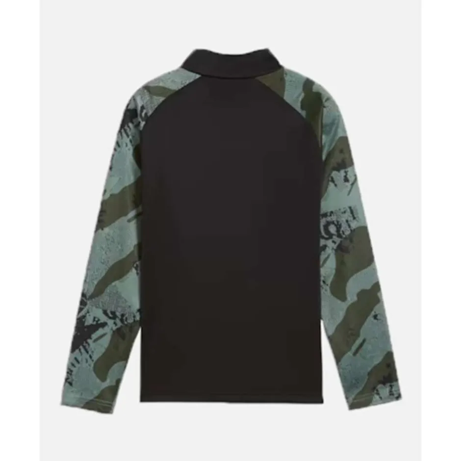 Older Kids Liga Camo Half Zip Top-Puma Clearance