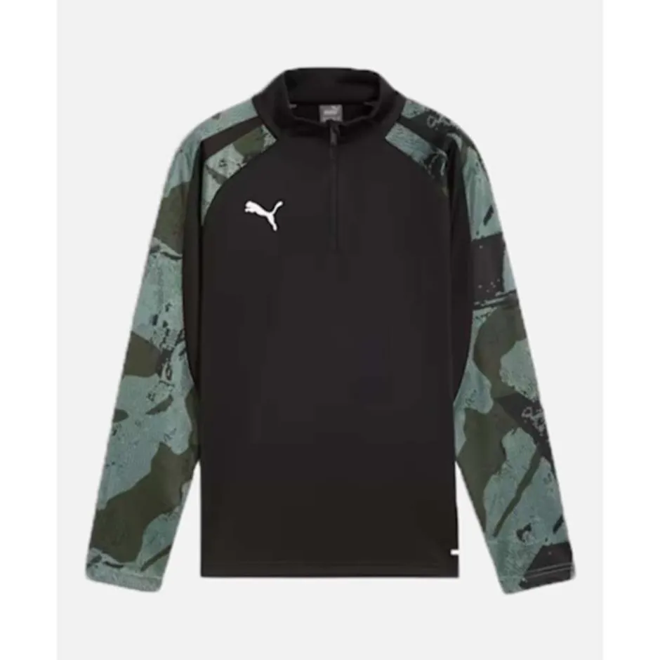 Older Kids Liga Camo Half Zip Top-Puma Clearance