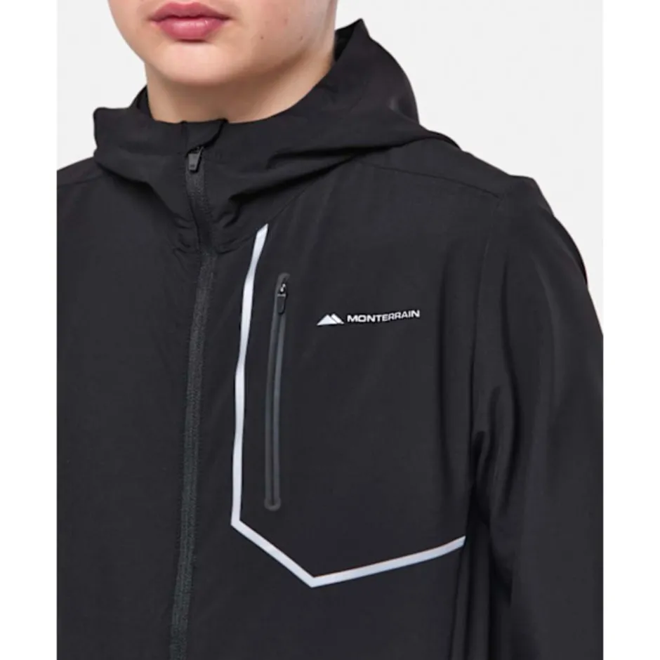 Older Kids Ramble 3.0 Woven Running Jacket-Monterrain New
