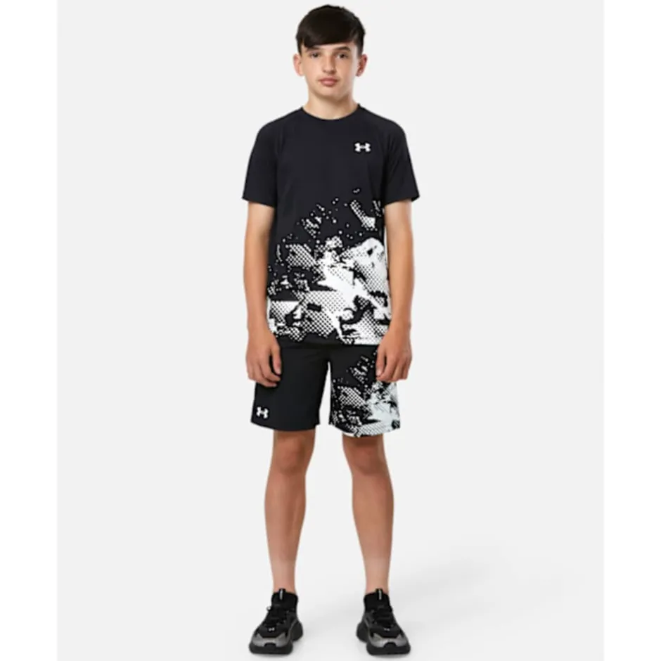 Older Kids Tech Graphic T-Shirt-Under Armour New
