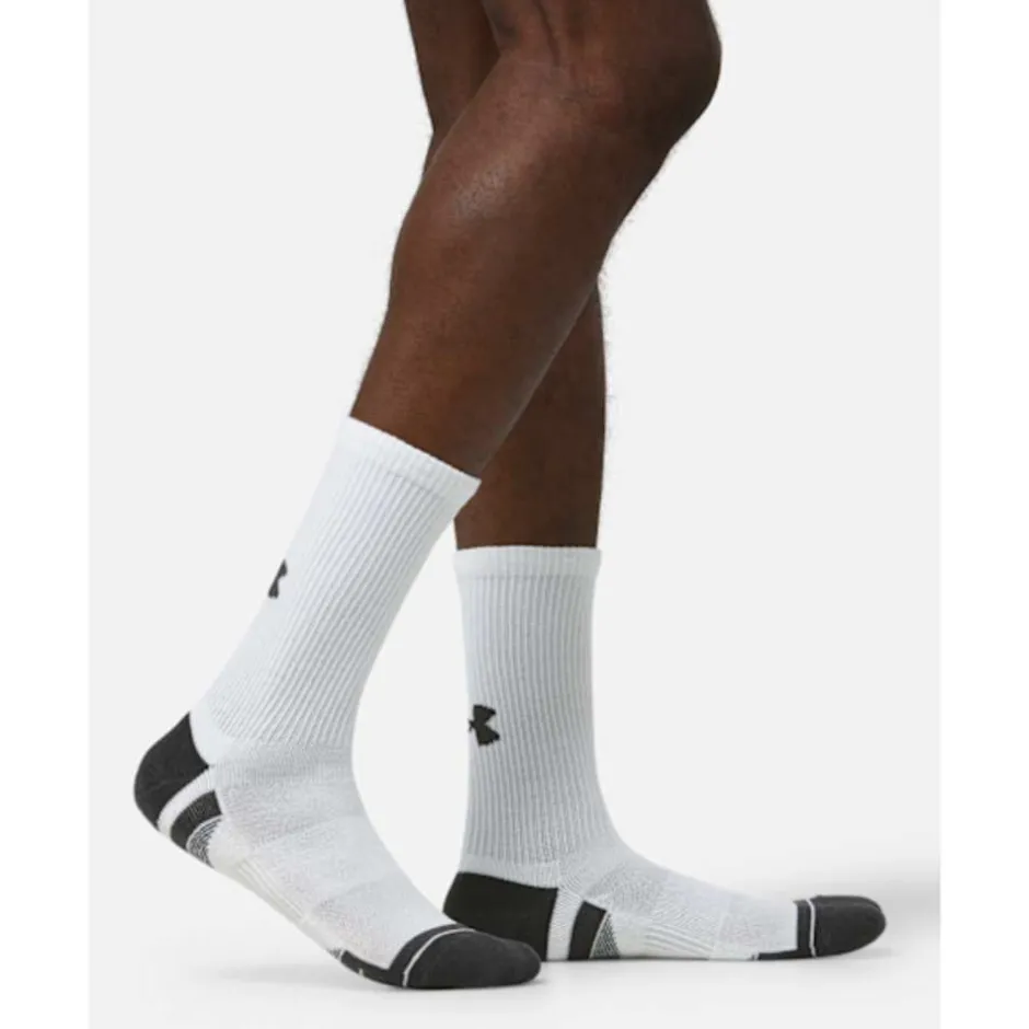Tech 3 Pack Crew Socks-Under Armour New