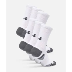 Tech 3 Pack Crew Socks-Under Armour New