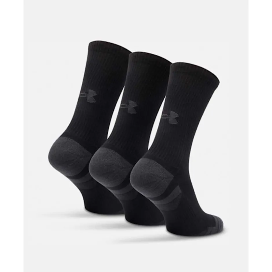 Tech 3 Pack Crew Socks-Under Armour Fashion