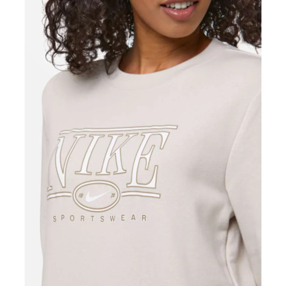Womens Club Fleece Crew Neck Sweatshirt-Nike Sale