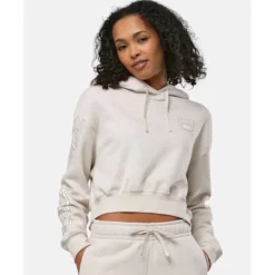 Womens Club Fleece Cropped Hoodie-Nike Hot