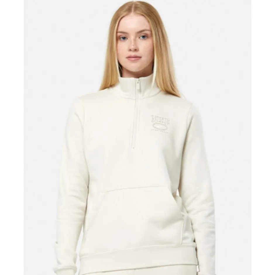 Womens Club Fleece Half-Zip Top-Nike Online