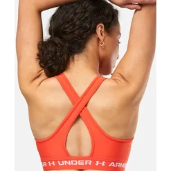 Womens Crossback Medium Support Sports Bra-Under Armour Best