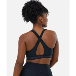 Womens Crossback Medium Support Sports Bra-Under Armour Fashion
