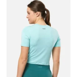 Womens Delight Short Wrap T-shirt-Casall Hot
