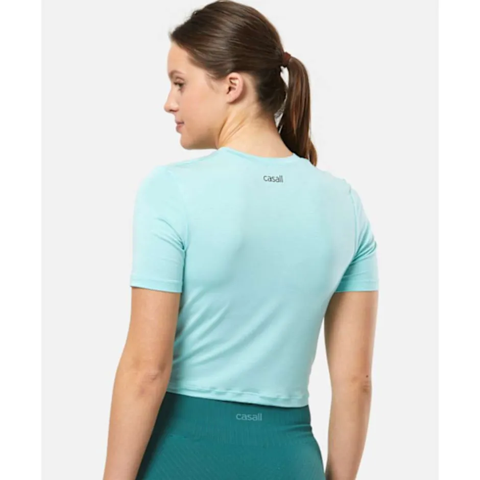 Womens Delight Short Wrap T-shirt-Casall Hot