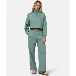 Womens Essentials Half Zip Top-adidas Originals New