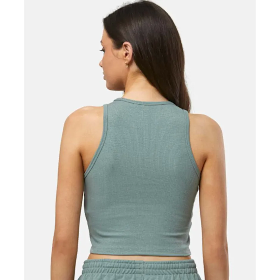 Womens Essentials Ribbed Tank Top-adidas Originals Discount