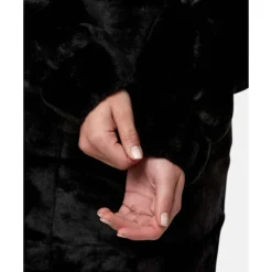 Womens Faux Fur Jacket-adidas Originals Clearance
