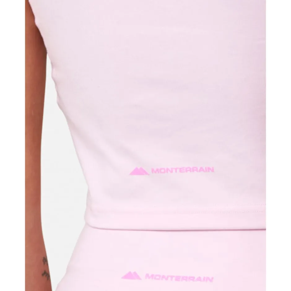 Womens Glide Cropped T-Shirt-Monterrain Outlet