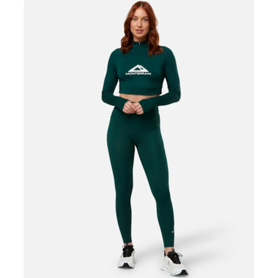 Womens Glide Half Zip Top-Monterrain New