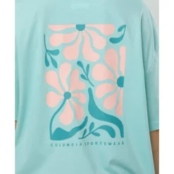 Womens Graphic Oversized T-Shirt-Columbia New
