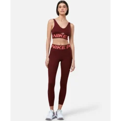 Womens Indy Plunge Medium Support Sports Bra-Nike New