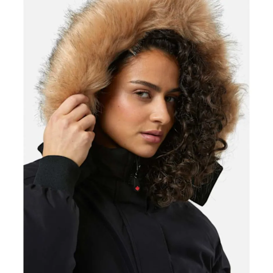 Womens Olivia Hooded Bomber Jacket-Zavetti Canada Discount