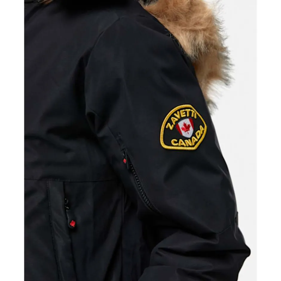 Womens Olivia Hooded Bomber Jacket-Zavetti Canada Discount