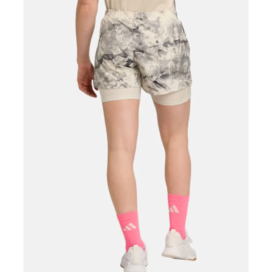 Womens Own The Run 2 in 1 Shorts-adidas Originals Outlet