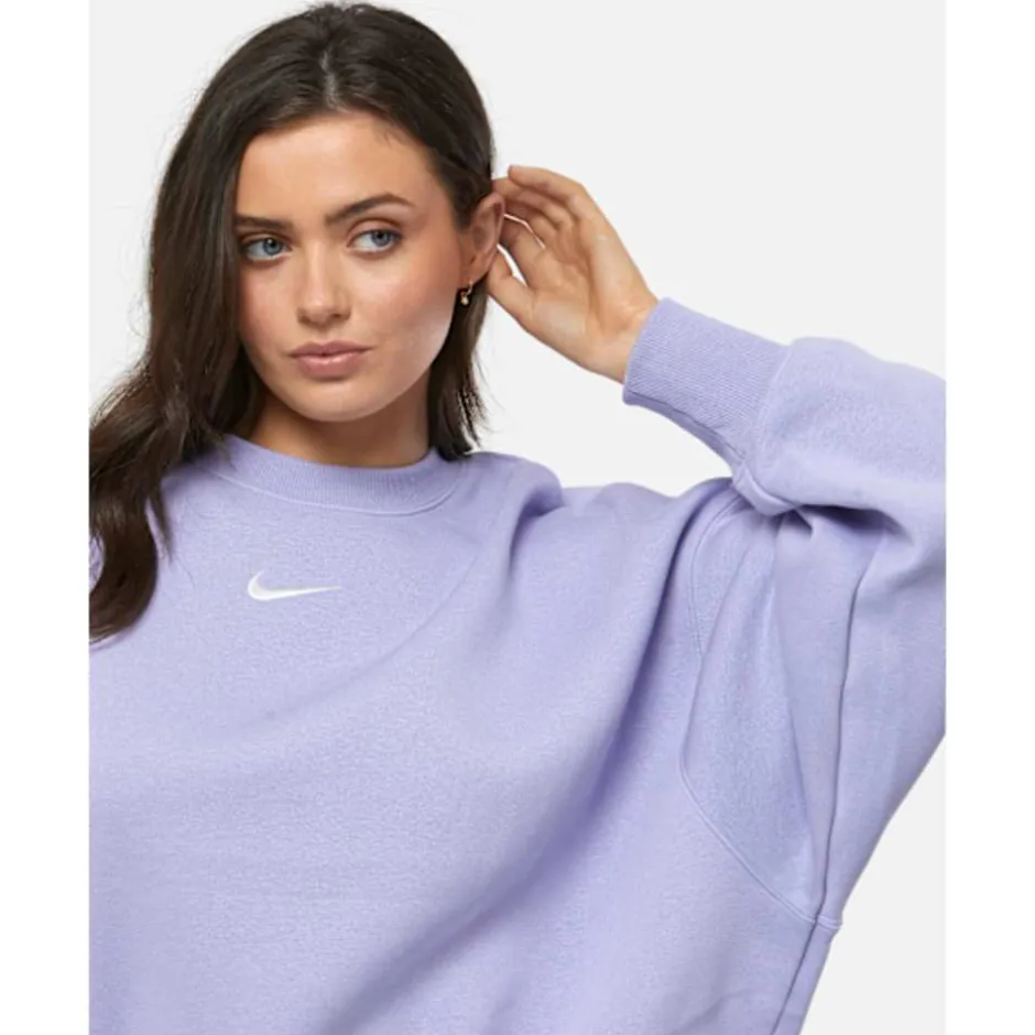 Womens Phoenix Fleece Oversized Crew Neck Sweatshirt-Nike Best