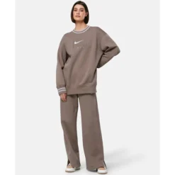 Womens Phoenix Fleece Oversized Crew Neck Sweatshirt-Nike Fashion
