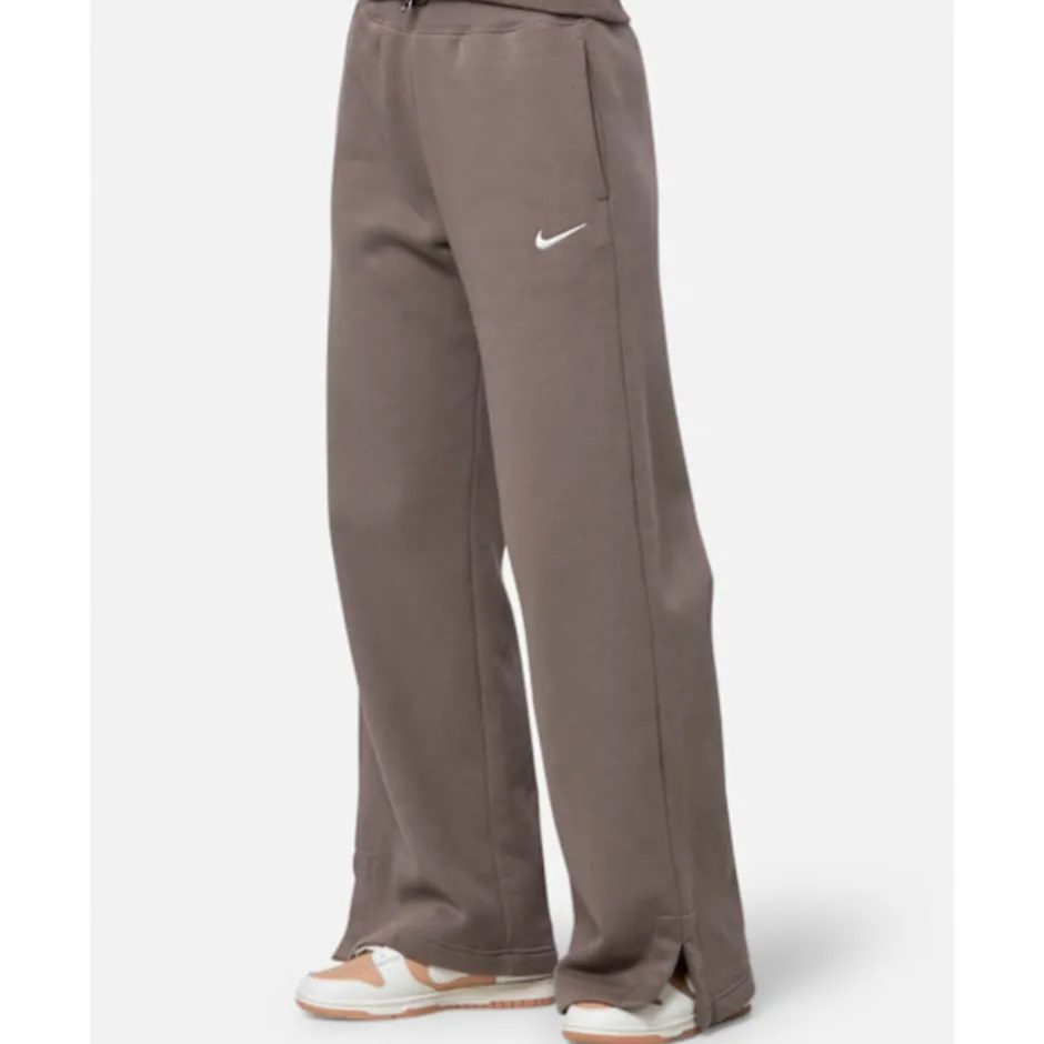 Womens Phoenix Fleece Wide Leg Pants-Nike New
