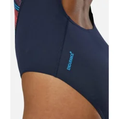Womens Placement Laneback Swimsuit-Speedo Best