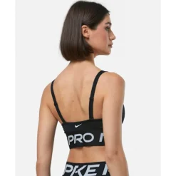 Womens Pro Indy Plunge Medium Support Sports Bra-Nike Best
