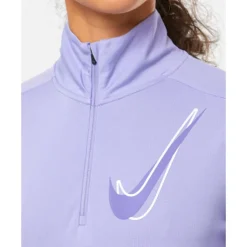 Womens Swoosh Half Zip Top-Nike Fashion