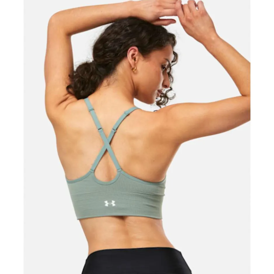 Womens Vanish Seamless Light Support Sports Bra-Under Armour Fashion