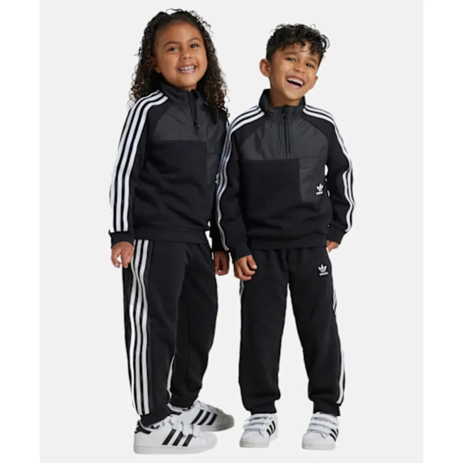 Younger Kids Half Zip Crew Set-adidas Originals Online