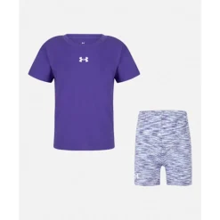 Younger Kids Twist Bike Short Set-Under Armour New