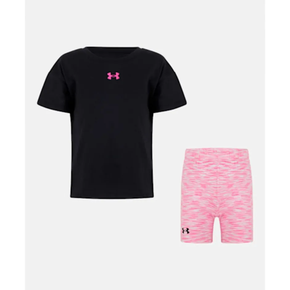 Younger Kids Twist Bike Short Set-Under Armour Fashion